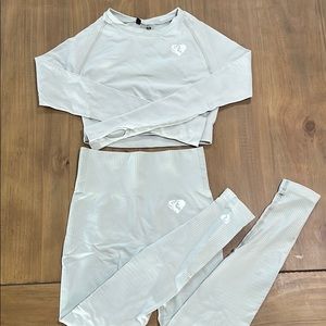 Teal Womens Best Workout Set